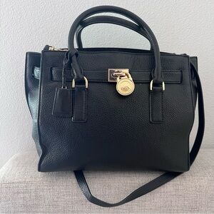 Michael Kors Hamilton Pebble Leather Purse